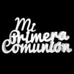 Letras corcho comunion