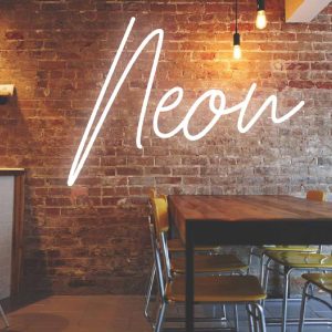 imagen de neon personalizado