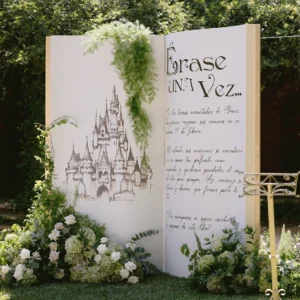 Corpóreos de madera para eventos